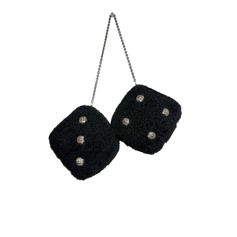 Chrome Hearts Large Fuzzy Dice